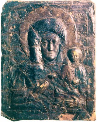 Влахернская икона Божией Матери. VII в. (?) (ГТГ)