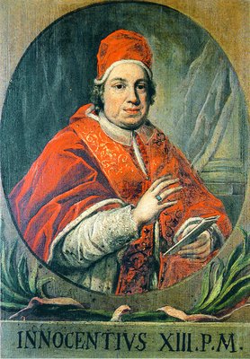 Иннокентий ХIII, папа Римский. XVIII в. Неизвестный художник (базилика Суперга, Турин)