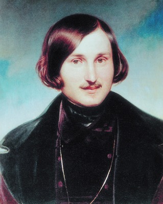 Н. В. Гоголь. Портрет . Худож. Ф. А. Мюллер. 1841 г. (ГТГ)
