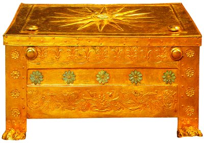 Золотой ковчег с останками Филиппа II Македонского. 336 г. до Р. Х. (Археологический музей, Фессалоника)