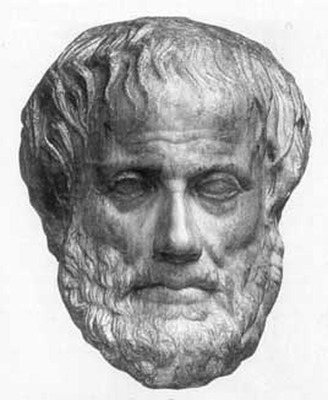 Аристотель. Скульптурный портрет. 3-я четв. IV в. до Р. Х. (Новая Карлсбергская глиптотека. Копенгаген)