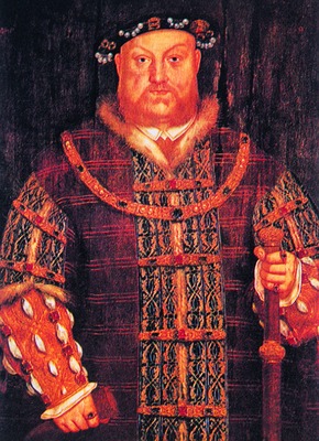 Портрет кор. Генриха VIII. 1542 г. Худож. Ганс Гольбейн младший (Частная коллекция. Лондон)