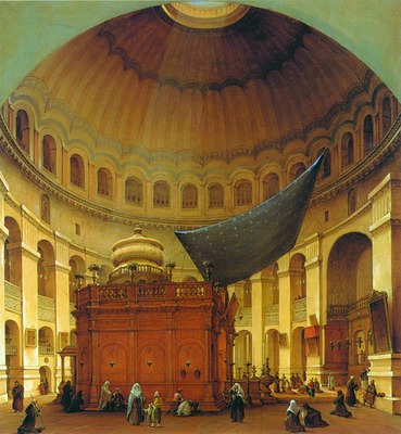 Часовня Гроба Господня. 1843 г. Худож. Н. Г. Чернецов (ГРМ)