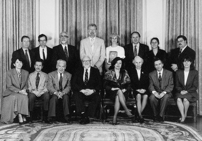 Участники византийской конференции в Дамбартон-Окс. Фотография 1993 г.