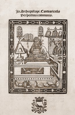 Гравюра из трактата Иоанна Пекама «Perspectiva communis» (Venetiis, 1504)