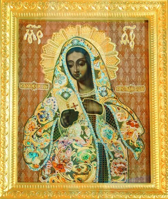 Калужская икона Божией Матери. Посл. треть XVIII в. (Троицкий собор, Калуга)