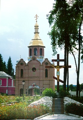 Церковь в честь Иверской иконы Божией Матери. Фотография. 2001 г.