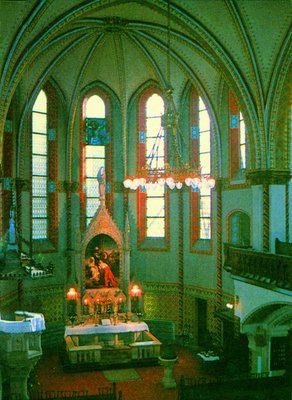Интерьер лютеранского собора в Будапеште. Архит. Ш. Пец. 1905 г.