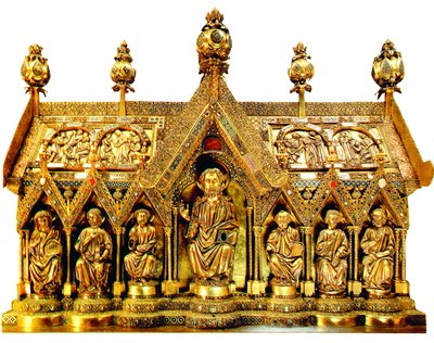 Реликварий св. Елизаветы Тюрингской. 1236-1249 гг. (ц. св. Елизаветы в Марбурге-ан-дер-Лан)