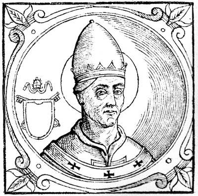 Бенедикт I, папа Римский (Sacchi. Vitis pontificum. 1626)