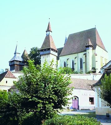 Церковь-крепость Биертан, Румыния. XV - XVI вв.