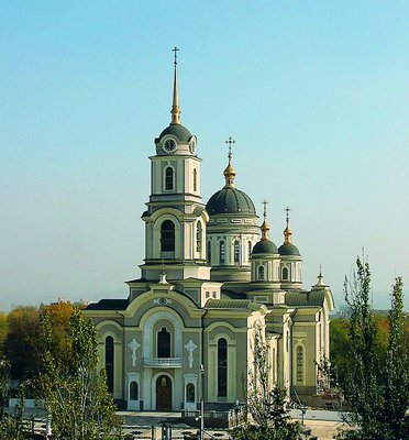 Собор в честь Преображения Господня в Донецке. 2006 г. Фотография. 2007 г.