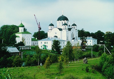 Спасо-Евфросиниевский мон-рь в Полоцке. Фотография. 2001 г.