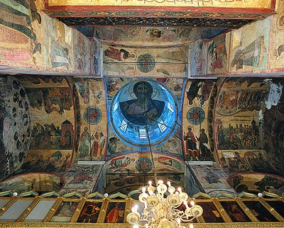 Роспись подкупольного пространства собора. XVI в.