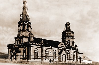 Церковь арх. Михаила в Сарыкамыше. 1863 г. Фотография. XXI в.