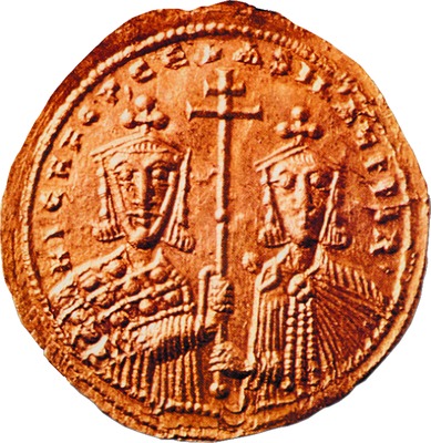 Императоры Никифор II и Василий II. Гистамен