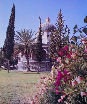 Церковь на горе Блаженств. 1937–1938 гг. Архит. А. Барлуцци