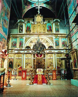 Иконостас Троицкого собора Александровского Успенского мон-ря