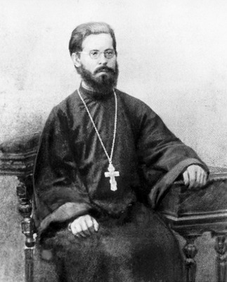 Свящ. И. П. Брихничев. Фотография. 1906 г.