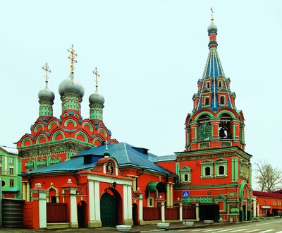 Церковь во имя свт. Григория Неокесарийского в Дербицах, Москва. 1668-1679 гг.