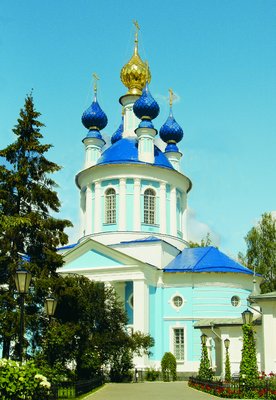 Церковь в честь Успения Богородицы Дуниловского мон-ря. Фотография. 2007 г.